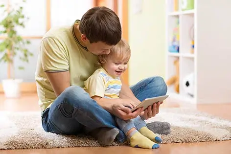 Screenshot: reading made easy and fun in Smart Kidz Club's Reading App